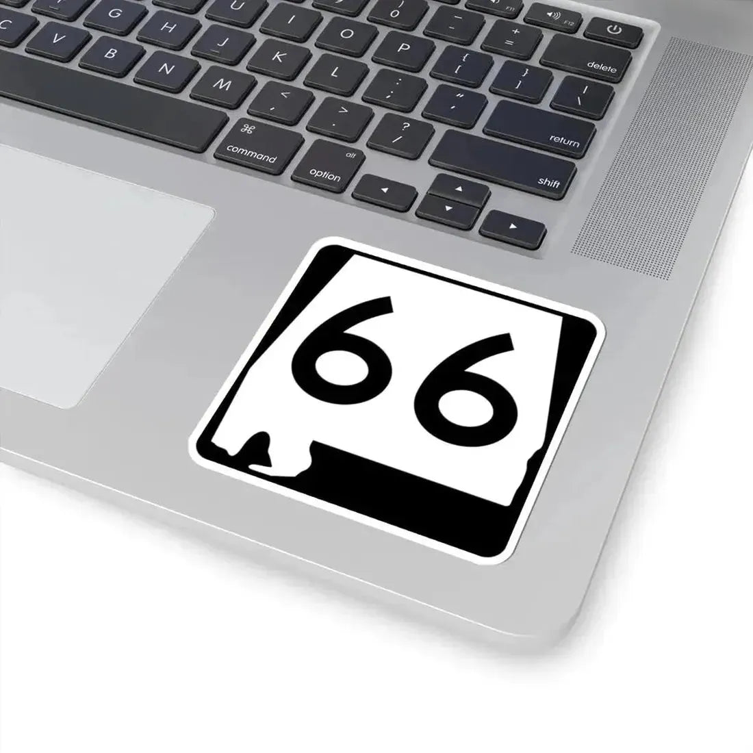 Alabama 66 (Alabama) (Road Sign) STICKER Vinyl Kiss-Cut Decal - The Sticker Space