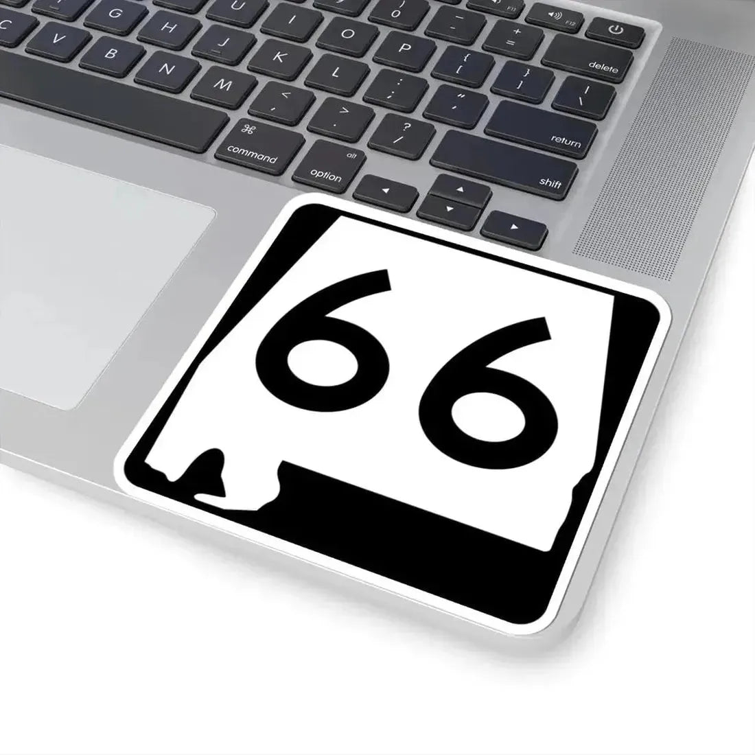 Alabama 66 (Alabama) (Road Sign) STICKER Vinyl Kiss-Cut Decal - The Sticker Space