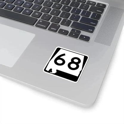 Alabama 68 (Alabama) (Road Sign) STICKER Vinyl Kiss-Cut Decal - The Sticker Space