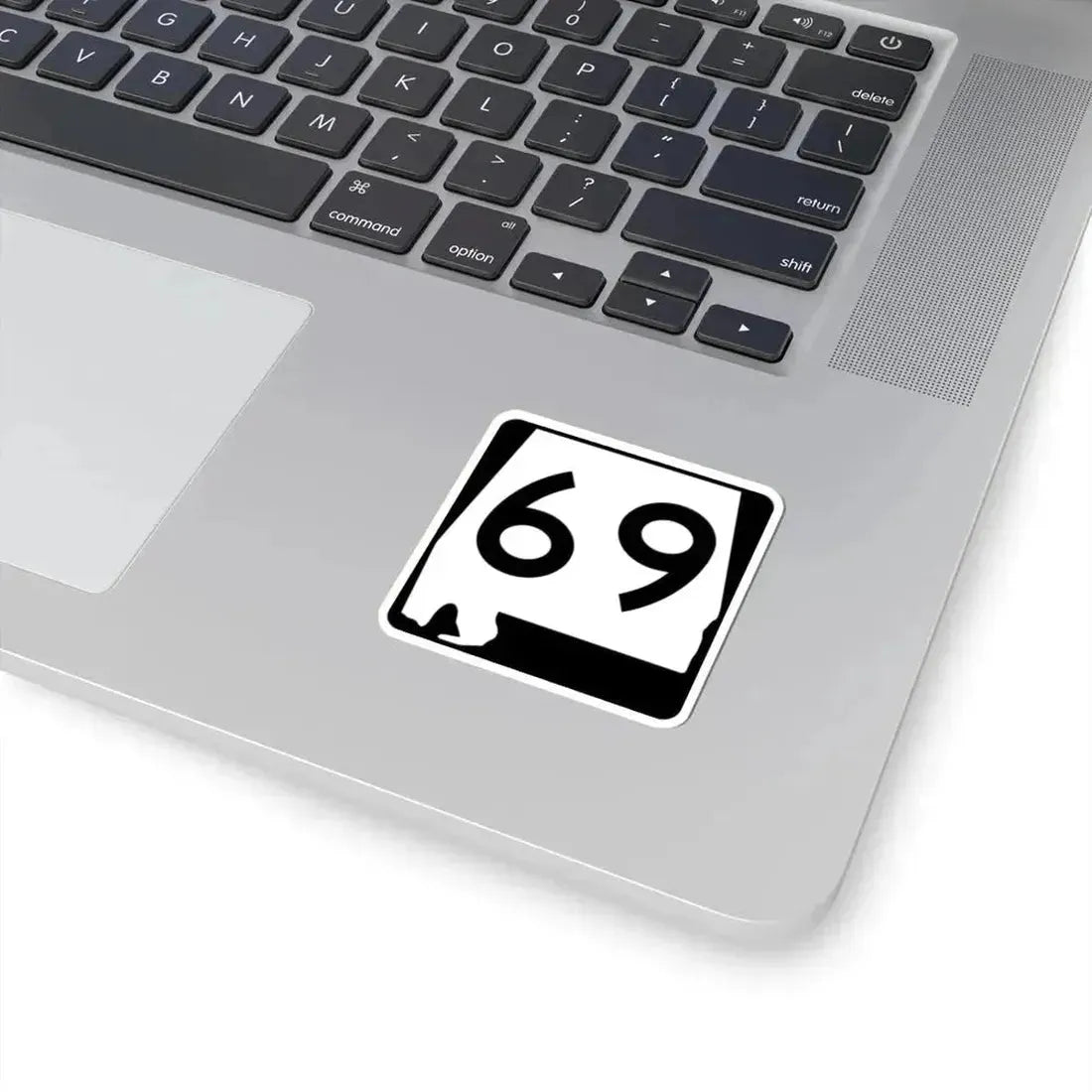 Alabama 69 (Alabama) (Road Sign) STICKER Vinyl Kiss-Cut Decal - The Sticker Space