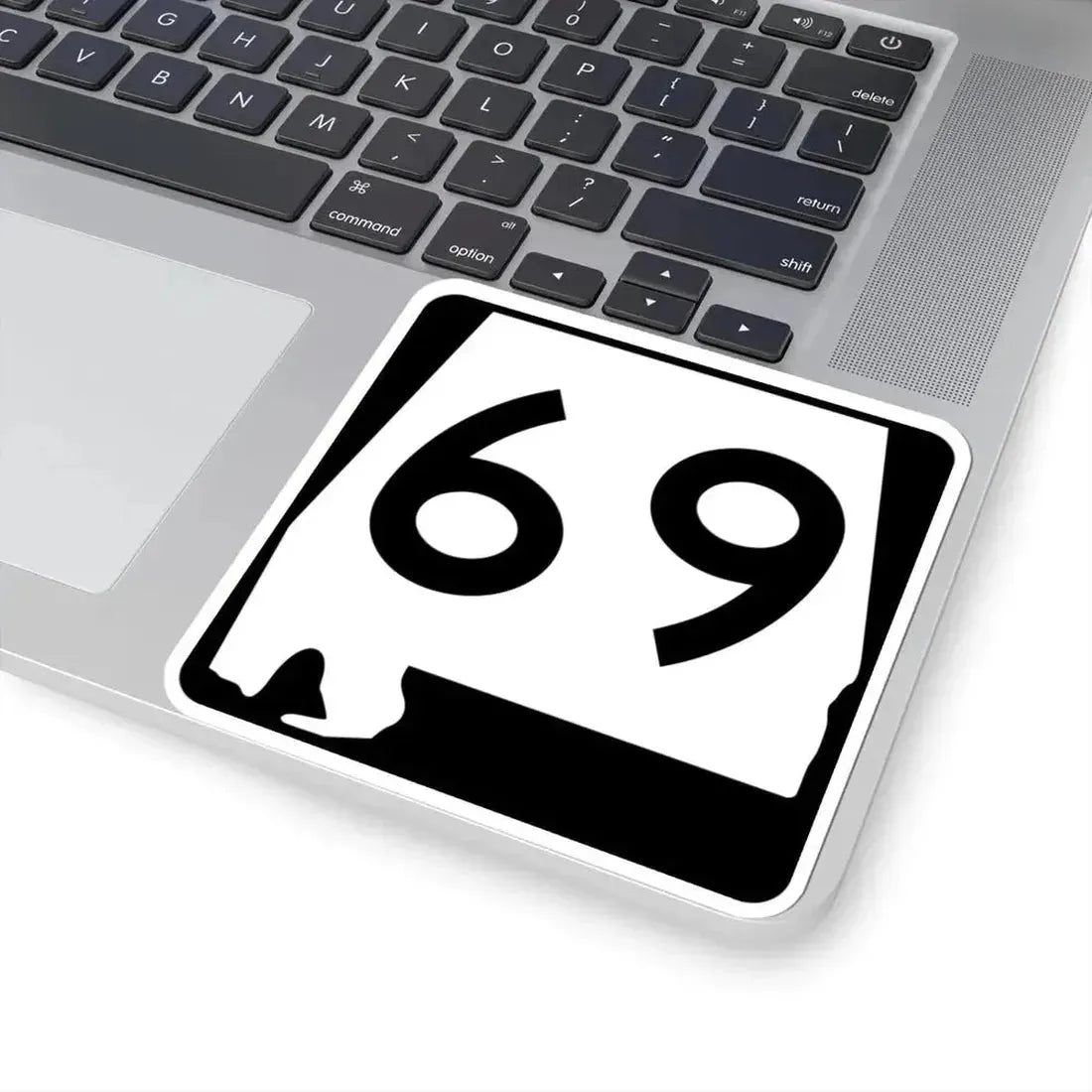 Alabama 69 (Alabama) (Road Sign) STICKER Vinyl Kiss-Cut Decal - The Sticker Space