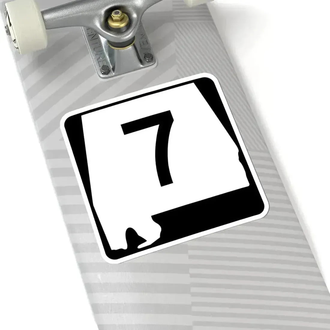 Alabama 7 (Alabama) (Road Sign) STICKER Vinyl Kiss-Cut Decal - The Sticker Space