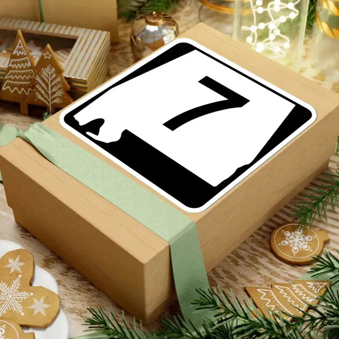 Alabama 7 (Alabama) (Road Sign) STICKER Vinyl Kiss-Cut Decal - The Sticker Space