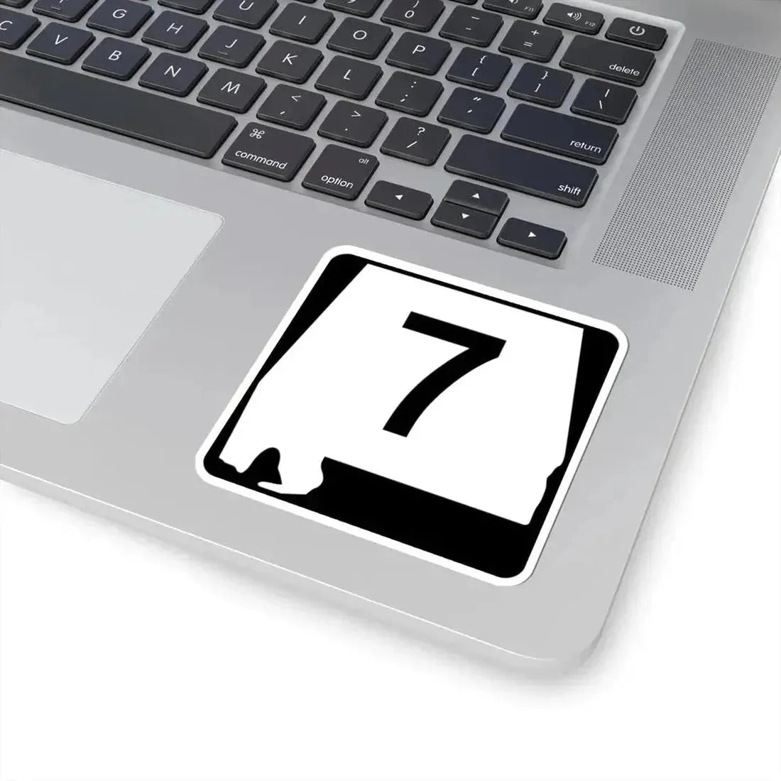 Alabama 7 (Alabama) (Road Sign) STICKER Vinyl Kiss-Cut Decal - The Sticker Space