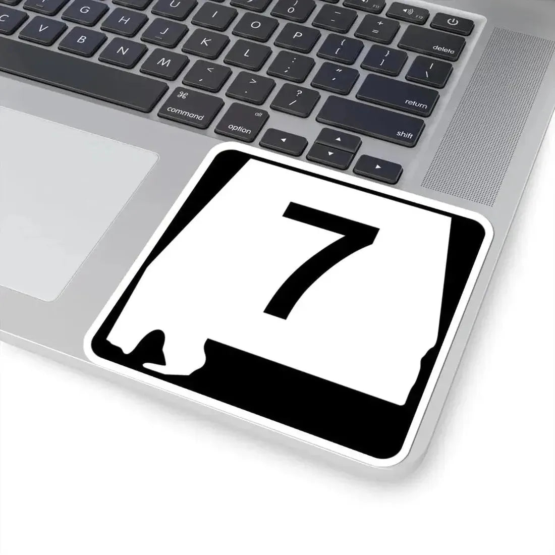 Alabama 7 (Alabama) (Road Sign) STICKER Vinyl Kiss-Cut Decal - The Sticker Space