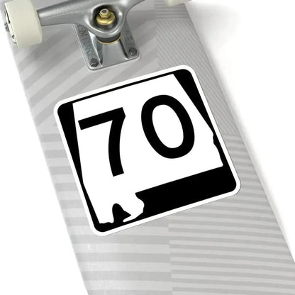 Alabama 70 (Alabama) (Road Sign) STICKER Vinyl Kiss-Cut Decal - The Sticker Space