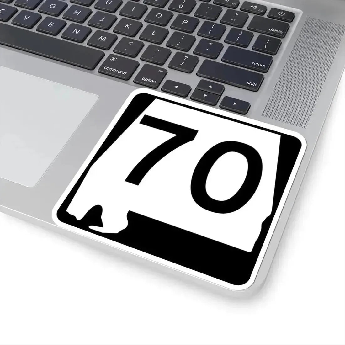 Alabama 70 (Alabama) (Road Sign) STICKER Vinyl Kiss-Cut Decal - The Sticker Space