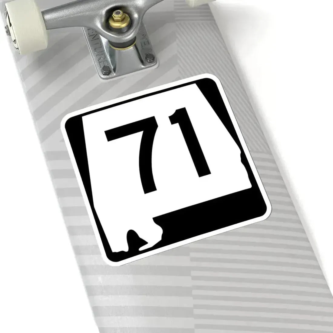 Alabama 71 (Alabama) (Road Sign) STICKER Vinyl Kiss-Cut Decal - The Sticker Space