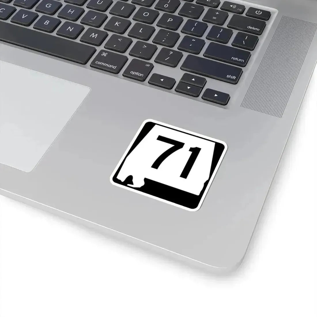 Alabama 71 (Alabama) (Road Sign) STICKER Vinyl Kiss-Cut Decal - The Sticker Space