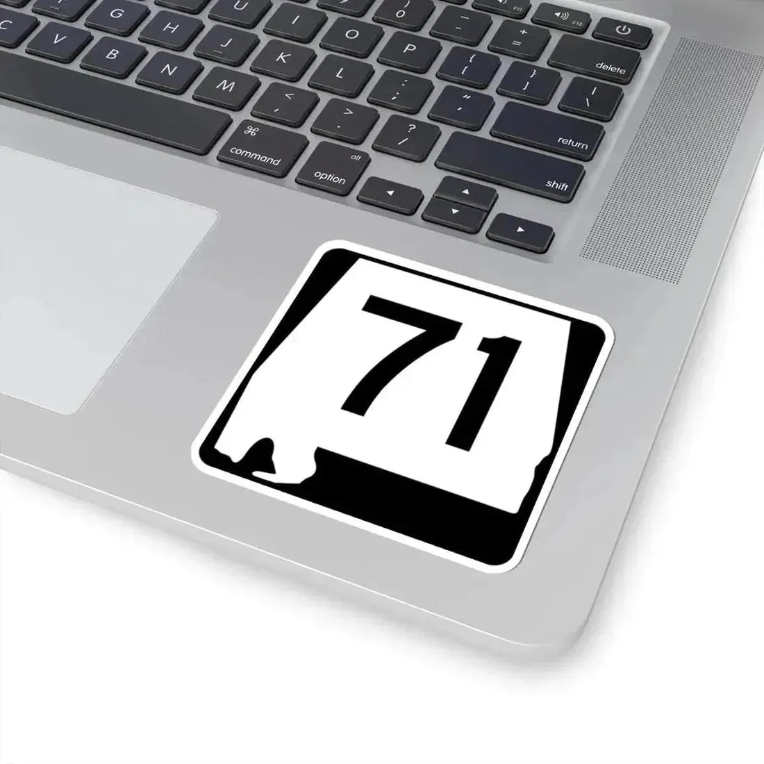 Alabama 71 (Alabama) (Road Sign) STICKER Vinyl Kiss-Cut Decal - The Sticker Space