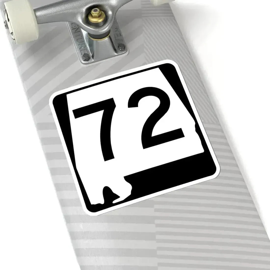 Alabama 72 (Alabama) (Road Sign) STICKER Vinyl Kiss-Cut Decal - The Sticker Space