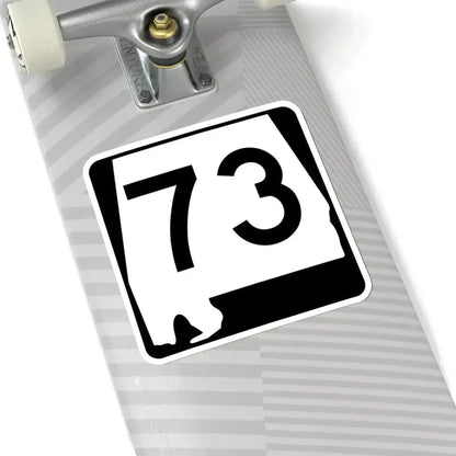 Alabama 73 (Alabama) (Road Sign) STICKER Vinyl Kiss-Cut Decal - The Sticker Space