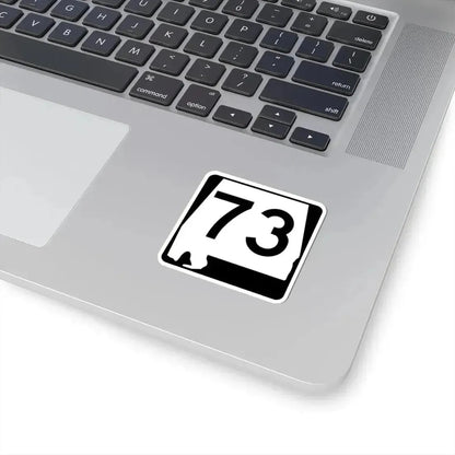 Alabama 73 (Alabama) (Road Sign) STICKER Vinyl Kiss-Cut Decal - The Sticker Space