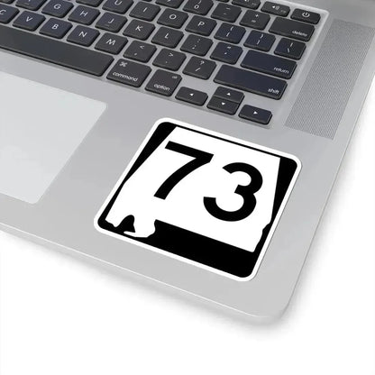 Alabama 73 (Alabama) (Road Sign) STICKER Vinyl Kiss-Cut Decal - The Sticker Space