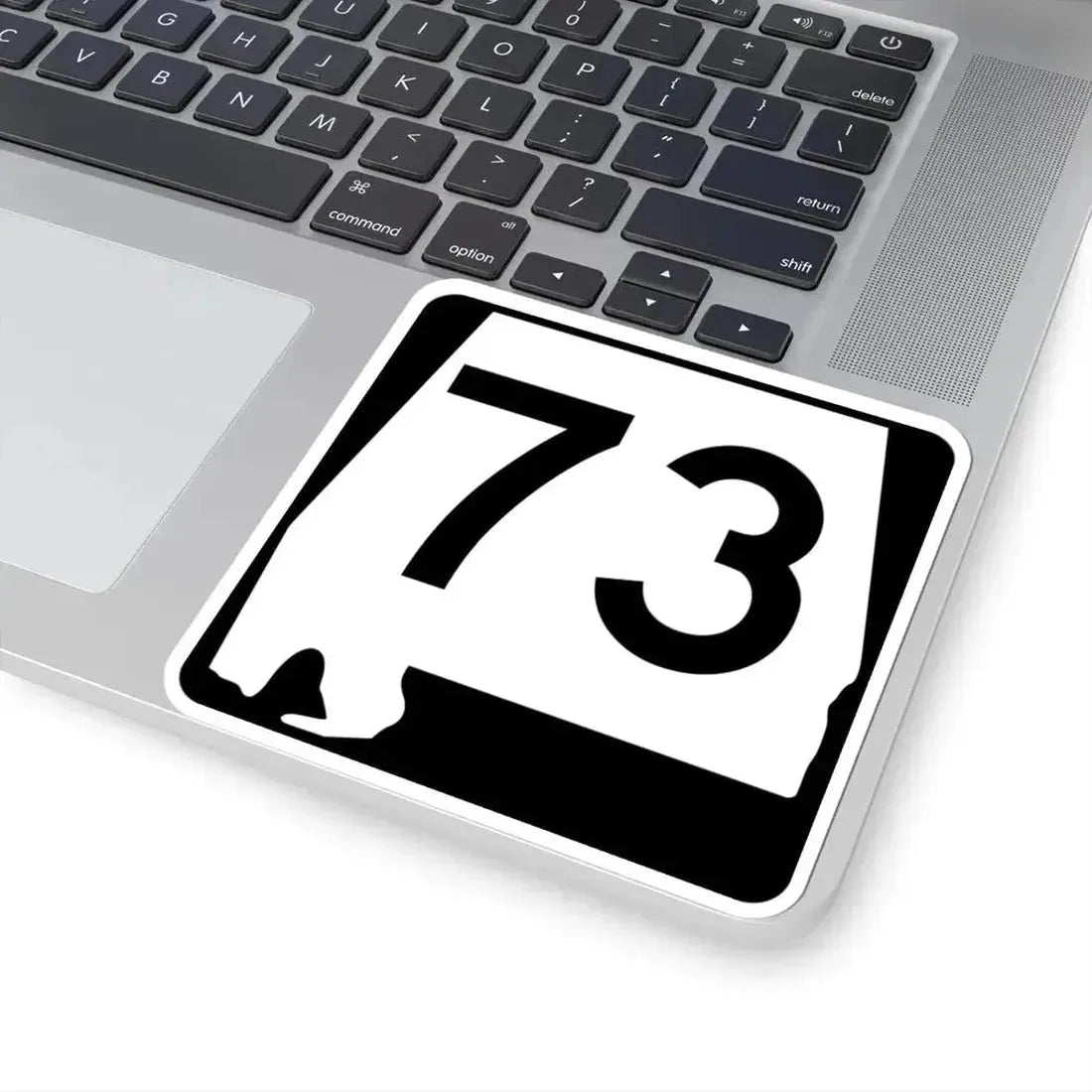 Alabama 73 (Alabama) (Road Sign) STICKER Vinyl Kiss-Cut Decal - The Sticker Space