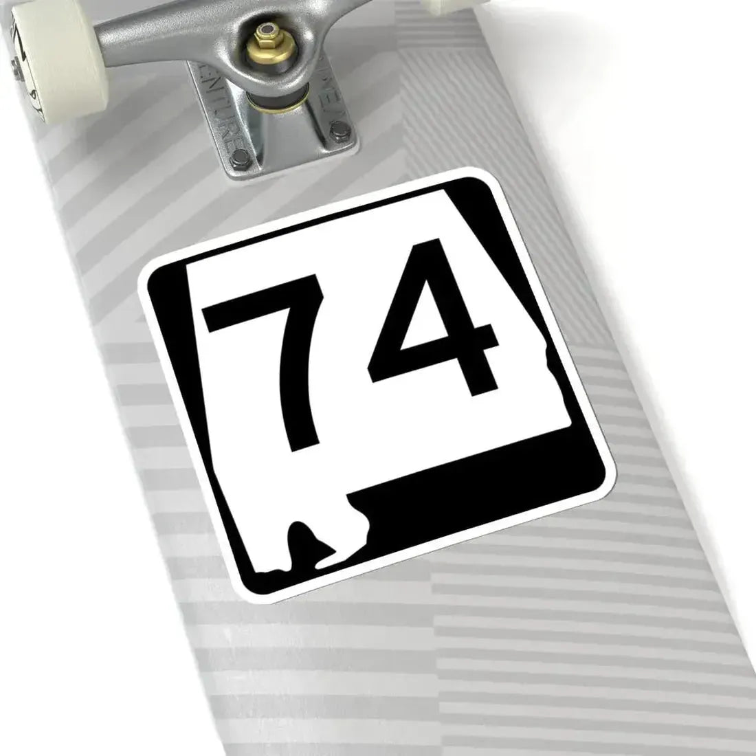 Alabama 74 (Alabama) (Road Sign) STICKER Vinyl Kiss-Cut Decal - The Sticker Space