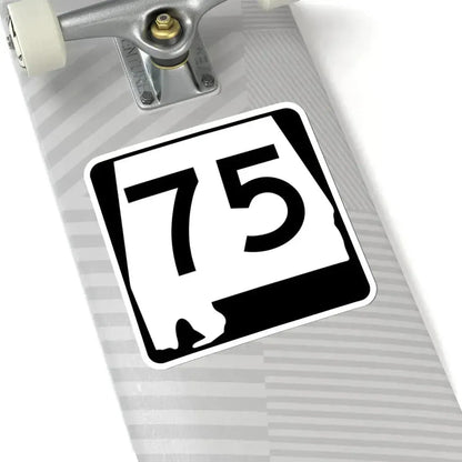 Alabama 75 (Alabama) (Road Sign) STICKER Vinyl Kiss-Cut Decal - The Sticker Space