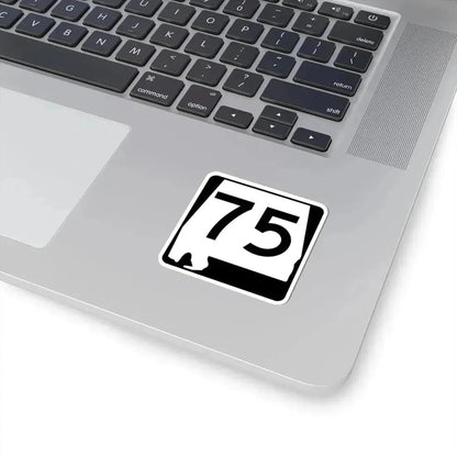 Alabama 75 (Alabama) (Road Sign) STICKER Vinyl Kiss-Cut Decal - The Sticker Space
