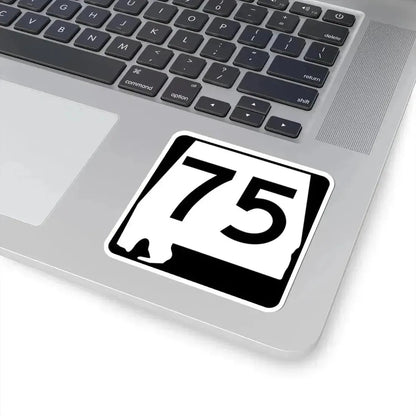 Alabama 75 (Alabama) (Road Sign) STICKER Vinyl Kiss-Cut Decal - The Sticker Space