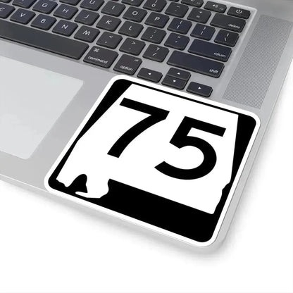 Alabama 75 (Alabama) (Road Sign) STICKER Vinyl Kiss-Cut Decal - The Sticker Space