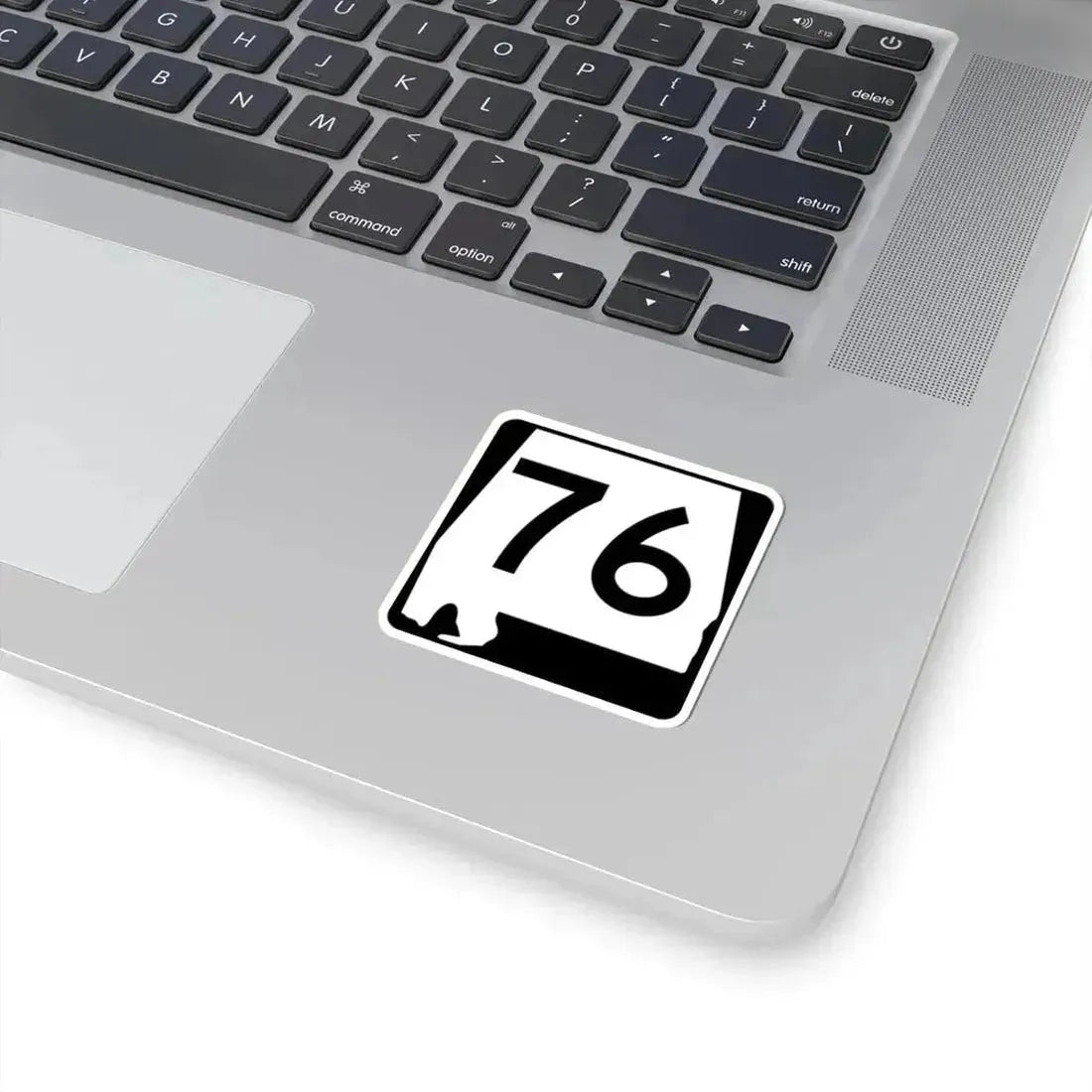 Alabama 76 (Alabama) (Road Sign) STICKER Vinyl Kiss-Cut Decal - The Sticker Space