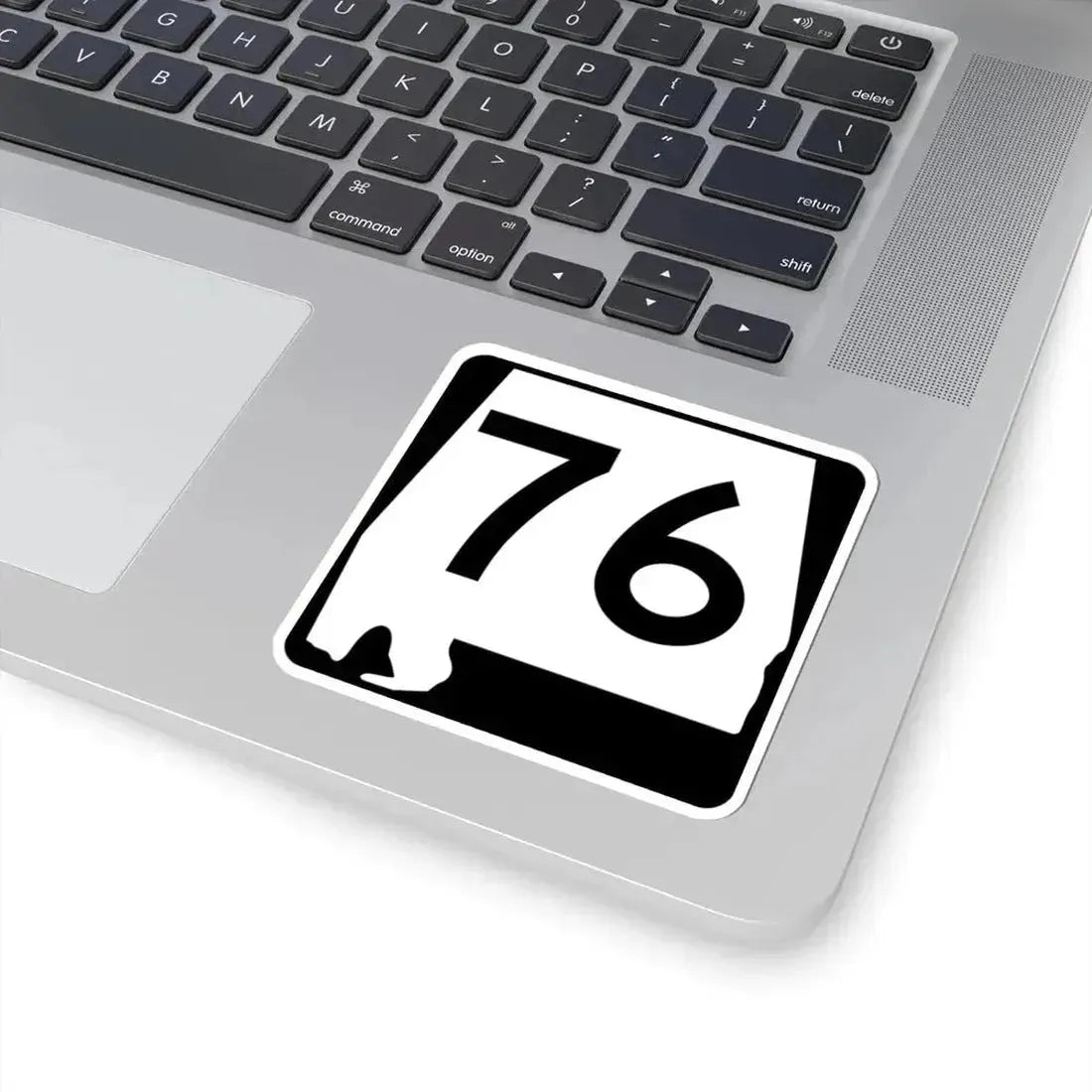 Alabama 76 (Alabama) (Road Sign) STICKER Vinyl Kiss-Cut Decal - The Sticker Space
