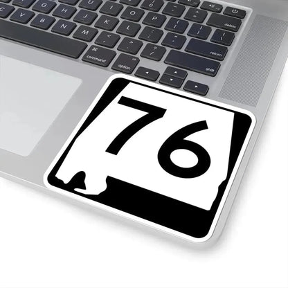 Alabama 76 (Alabama) (Road Sign) STICKER Vinyl Kiss-Cut Decal - The Sticker Space