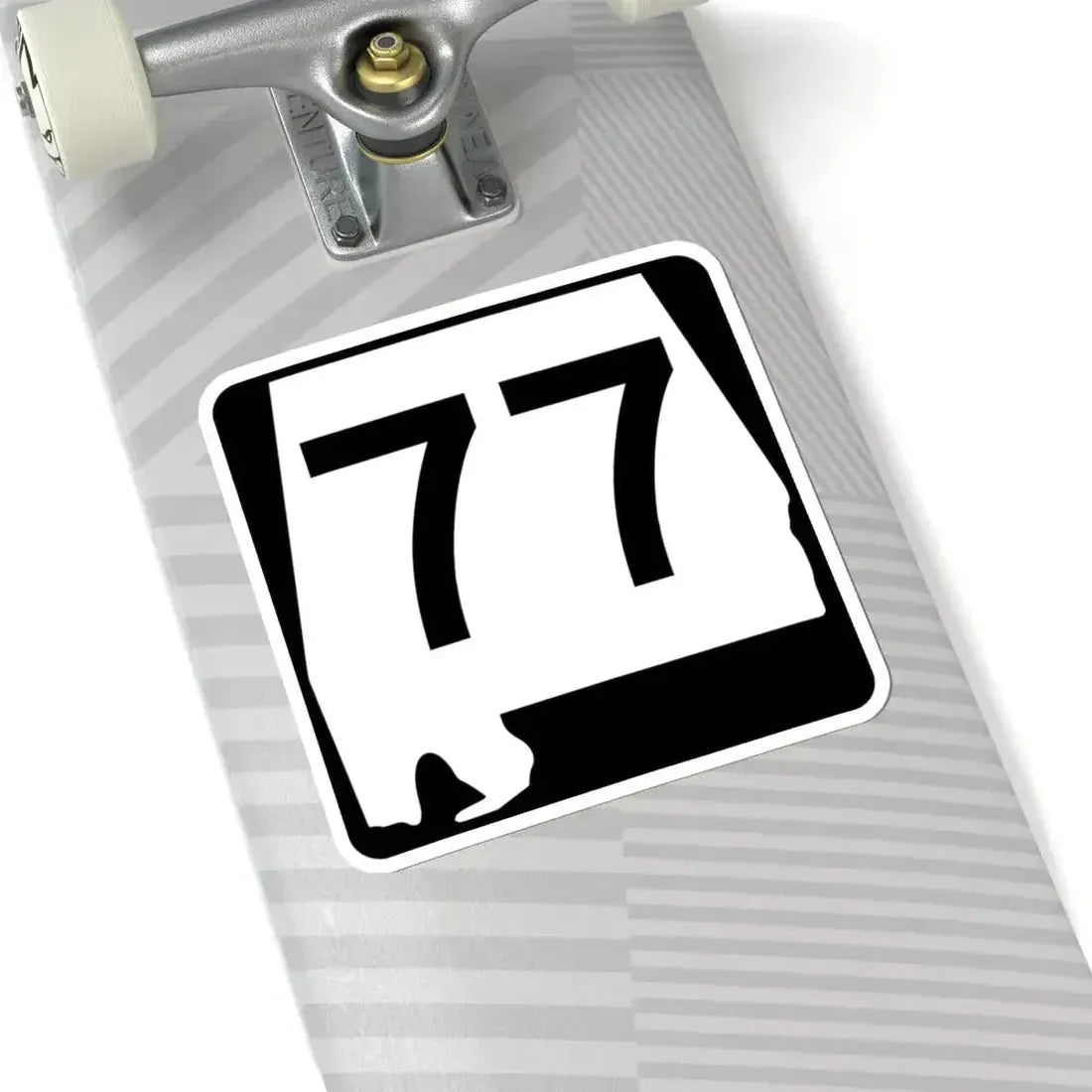 Alabama 77 (Alabama) (Road Sign) STICKER Vinyl Kiss-Cut Decal - The Sticker Space