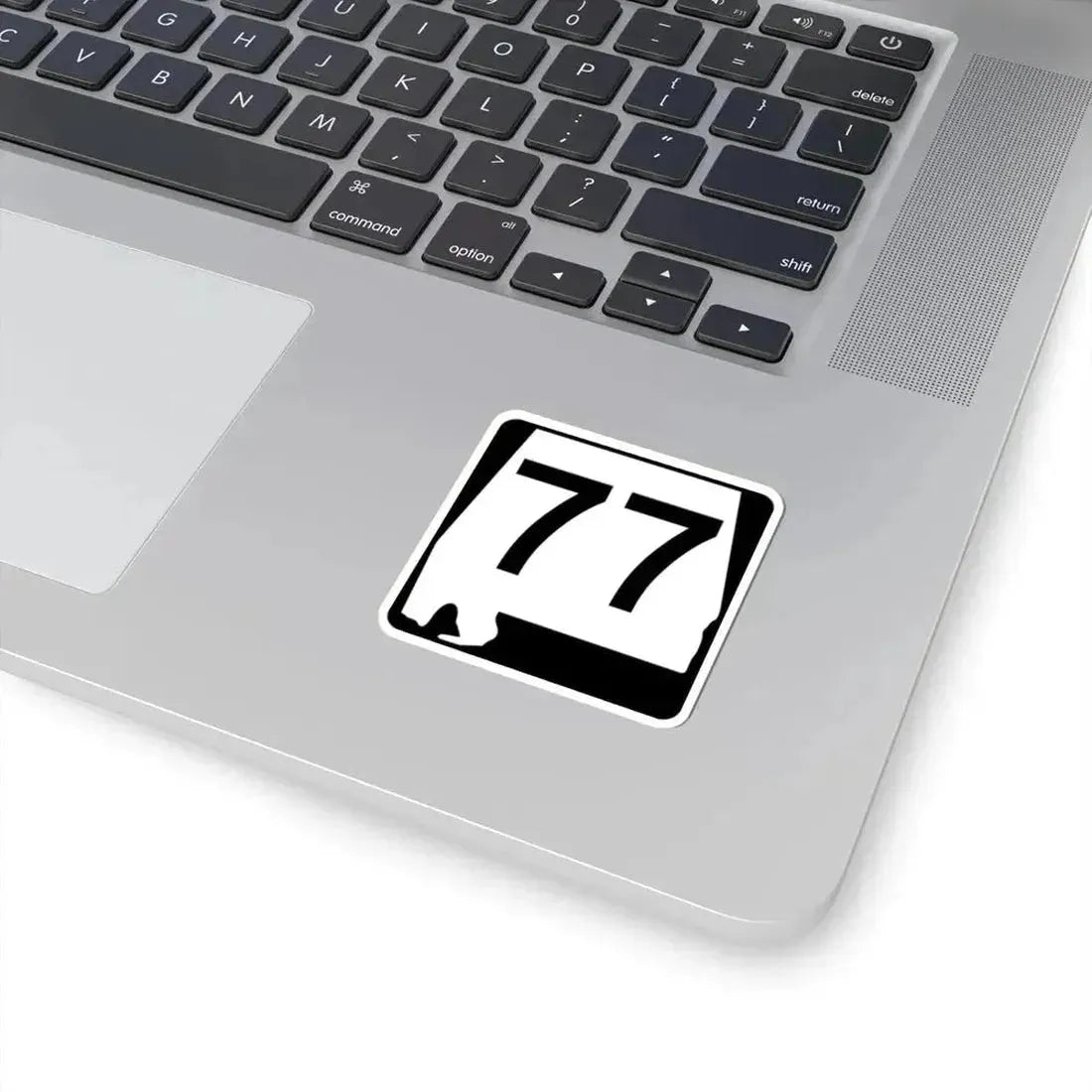 Alabama 77 (Alabama) (Road Sign) STICKER Vinyl Kiss-Cut Decal - The Sticker Space
