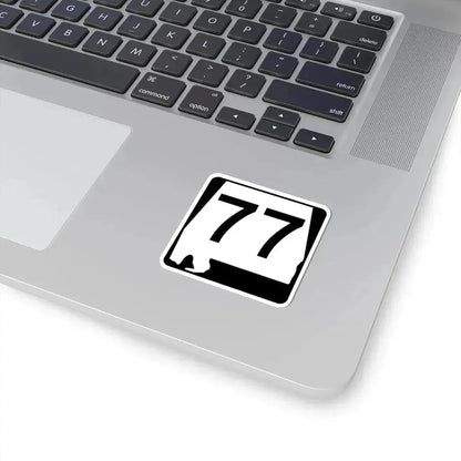 Alabama 77 (Alabama) (Road Sign) STICKER Vinyl Kiss-Cut Decal - The Sticker Space