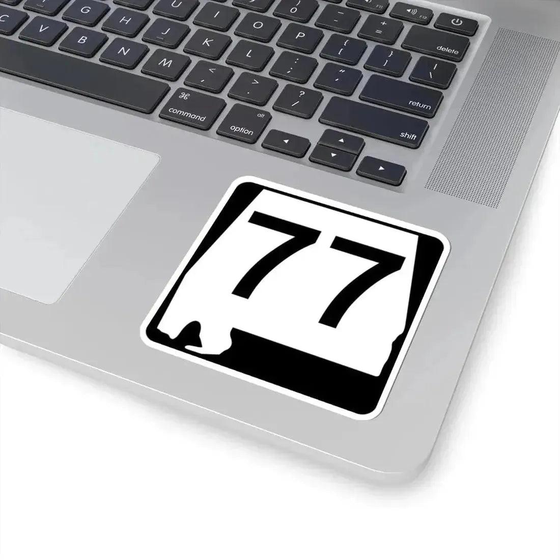 Alabama 77 (Alabama) (Road Sign) STICKER Vinyl Kiss-Cut Decal - The Sticker Space