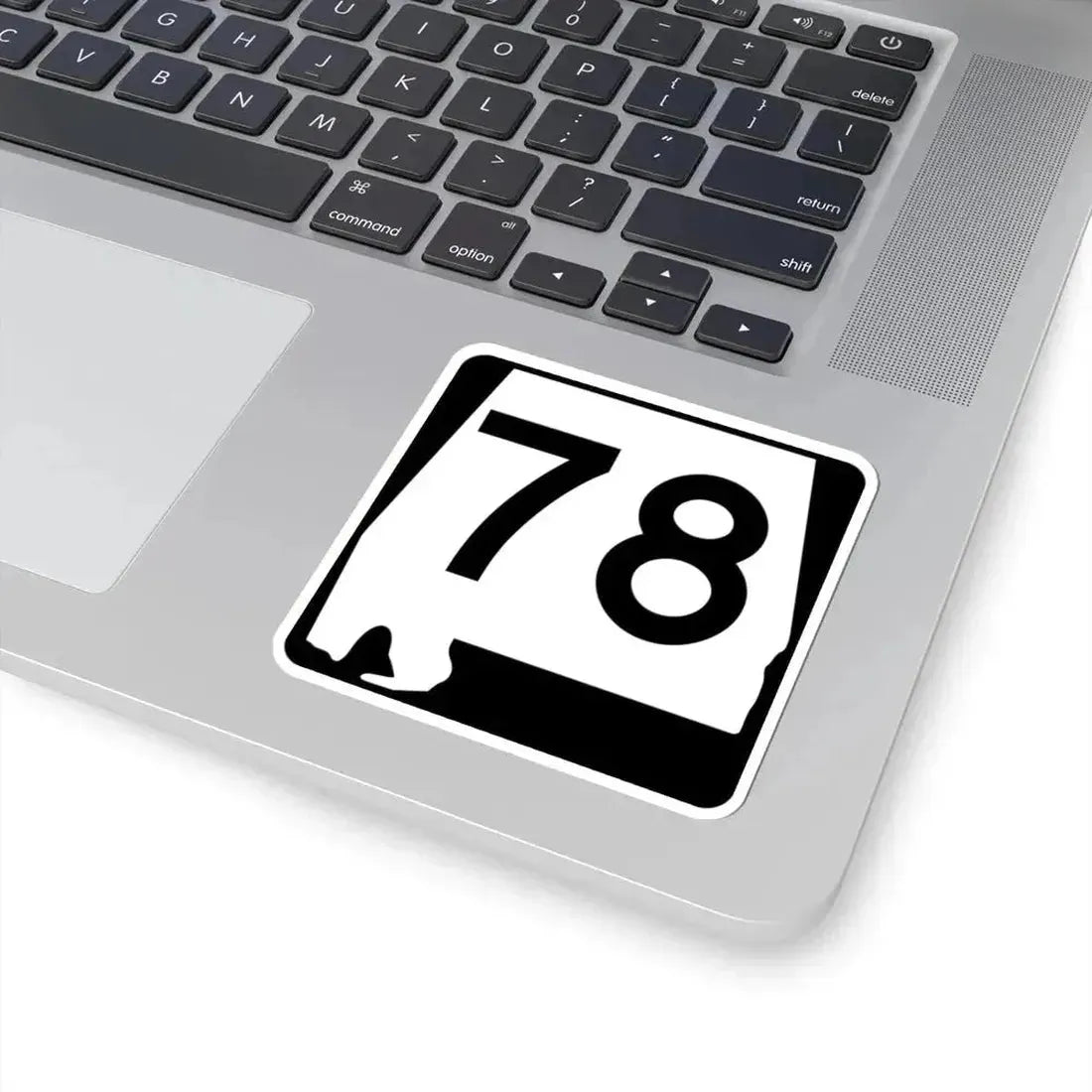 Alabama 78 (Alabama) (Road Sign) STICKER Vinyl Kiss-Cut Decal - The Sticker Space