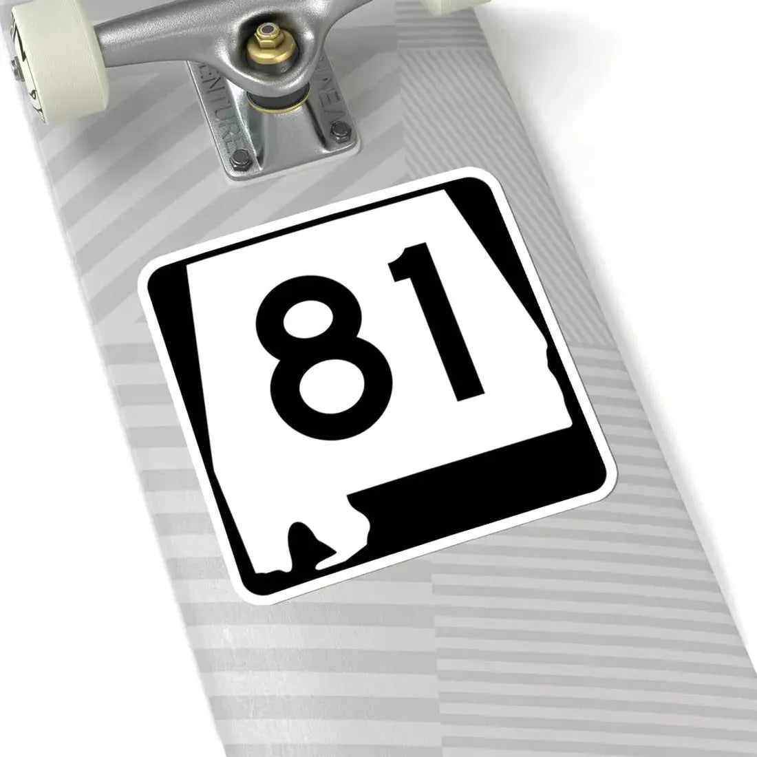 Alabama 81 (Alabama) (Road Sign) STICKER Vinyl Kiss-Cut Decal - The Sticker Space