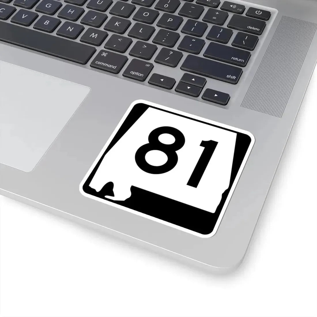 Alabama 81 (Alabama) (Road Sign) STICKER Vinyl Kiss-Cut Decal - The Sticker Space