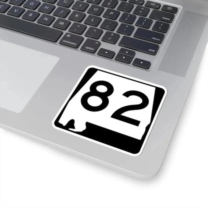 Alabama 82 (Alabama) (Road Sign) STICKER Vinyl Kiss-Cut Decal - The Sticker Space