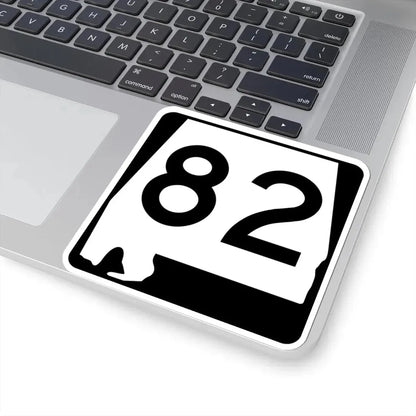 Alabama 82 (Alabama) (Road Sign) STICKER Vinyl Kiss-Cut Decal - The Sticker Space