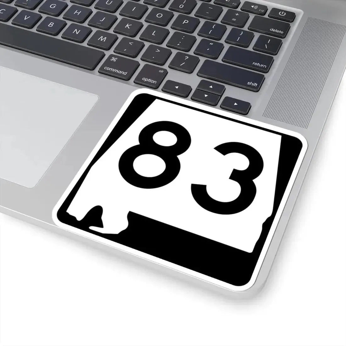 Alabama 83 (Alabama) (Road Sign) STICKER Vinyl Kiss-Cut Decal - The Sticker Space