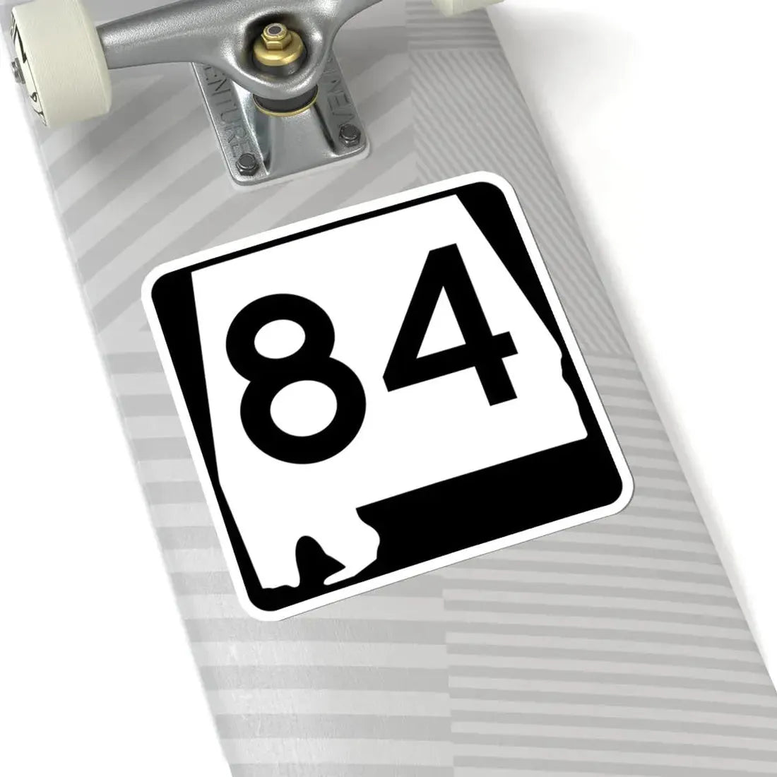 Alabama 84 (Alabama) (Road Sign) STICKER Vinyl Kiss-Cut Decal - The Sticker Space