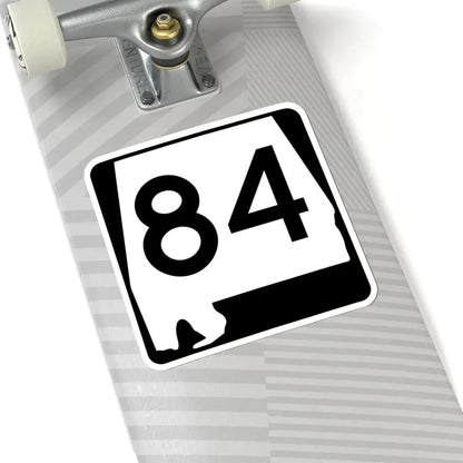 Alabama 84 (Alabama) (Road Sign) STICKER Vinyl Kiss-Cut Decal - The Sticker Space