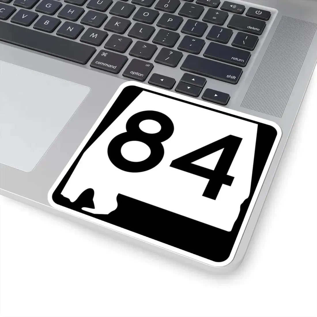 Alabama 84 (Alabama) (Road Sign) STICKER Vinyl Kiss-Cut Decal - The Sticker Space