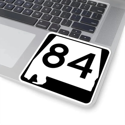 Alabama 84 (Alabama) (Road Sign) STICKER Vinyl Kiss-Cut Decal - The Sticker Space