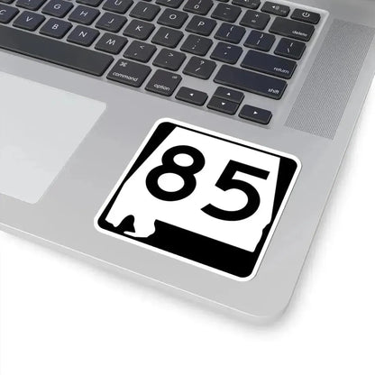 Alabama 85 (Alabama) (Road Sign) STICKER Vinyl Kiss-Cut Decal - The Sticker Space