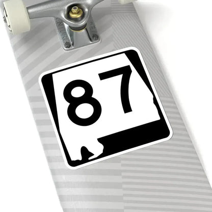 Alabama 87 (Alabama) (Road Sign) STICKER Vinyl Kiss-Cut Decal - The Sticker Space