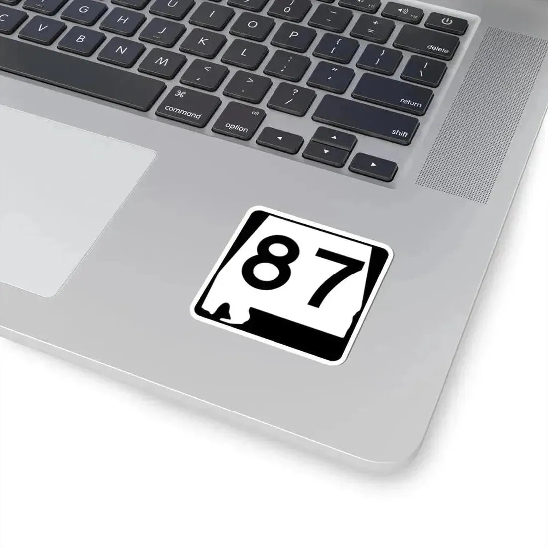 Alabama 87 (Alabama) (Road Sign) STICKER Vinyl Kiss-Cut Decal - The Sticker Space