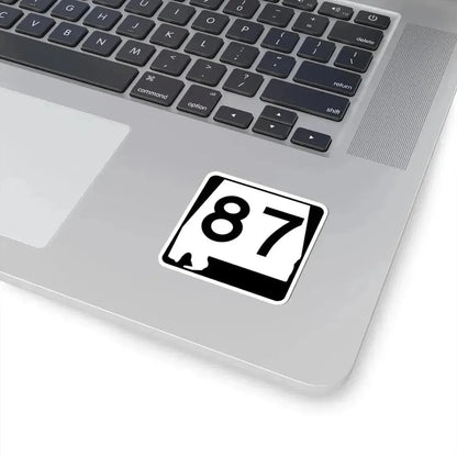 Alabama 87 (Alabama) (Road Sign) STICKER Vinyl Kiss-Cut Decal - The Sticker Space