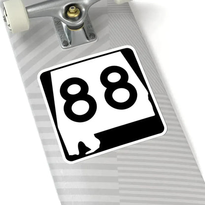 Alabama 88 (Alabama) (Road Sign) STICKER Vinyl Kiss-Cut Decal - The Sticker Space