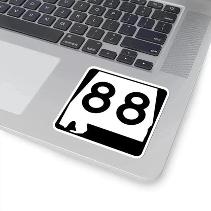 Alabama 88 (Alabama) (Road Sign) STICKER Vinyl Kiss-Cut Decal - The Sticker Space