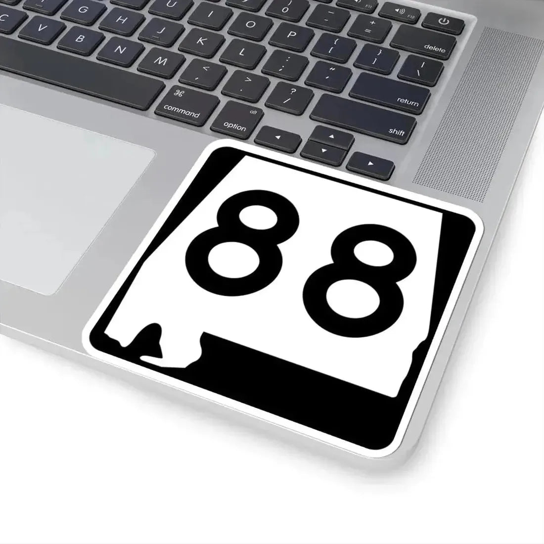 Alabama 88 (Alabama) (Road Sign) STICKER Vinyl Kiss-Cut Decal - The Sticker Space