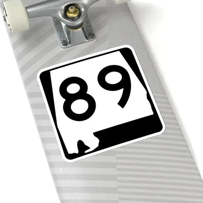 Alabama 89 (Alabama) (Road Sign) STICKER Vinyl Kiss-Cut Decal - The Sticker Space