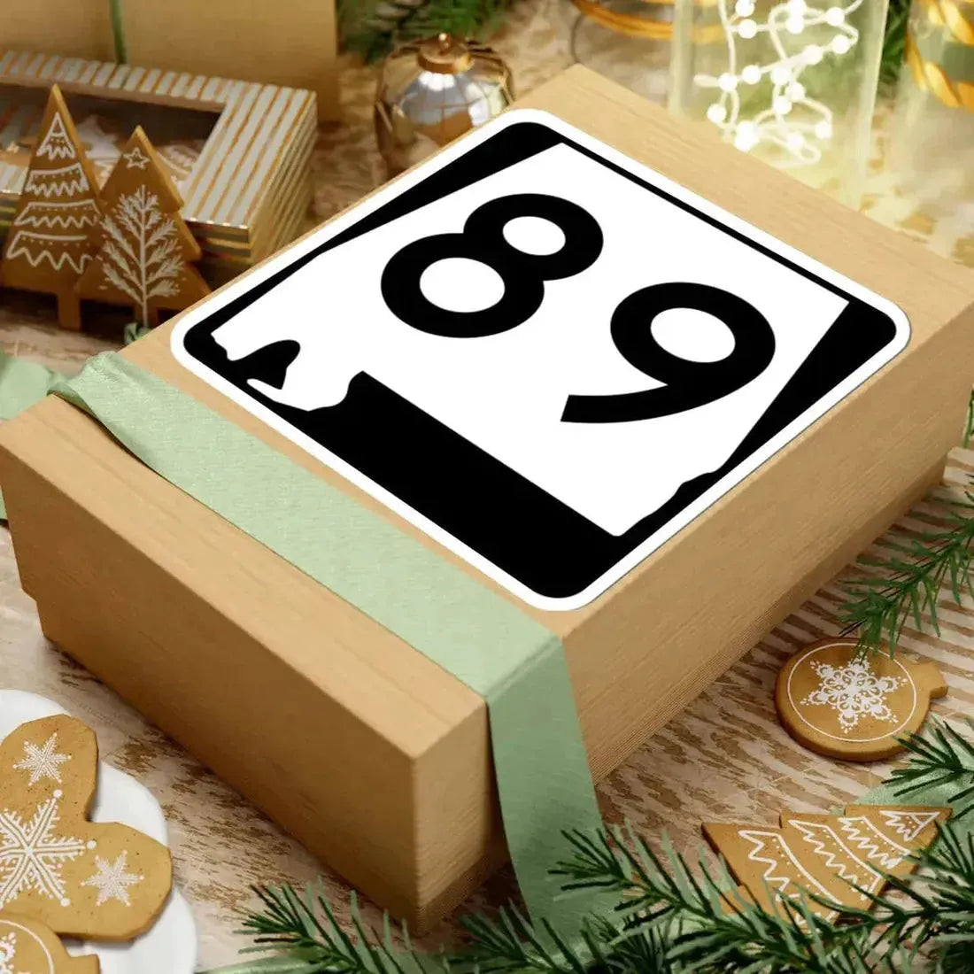 Alabama 89 (Alabama) (Road Sign) STICKER Vinyl Kiss-Cut Decal - The Sticker Space